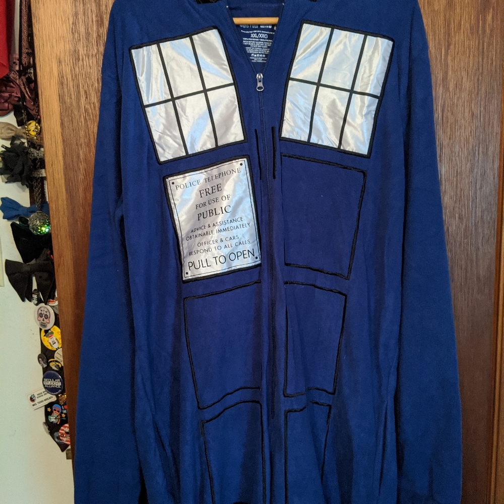 Doctor Who Tardis Onesie